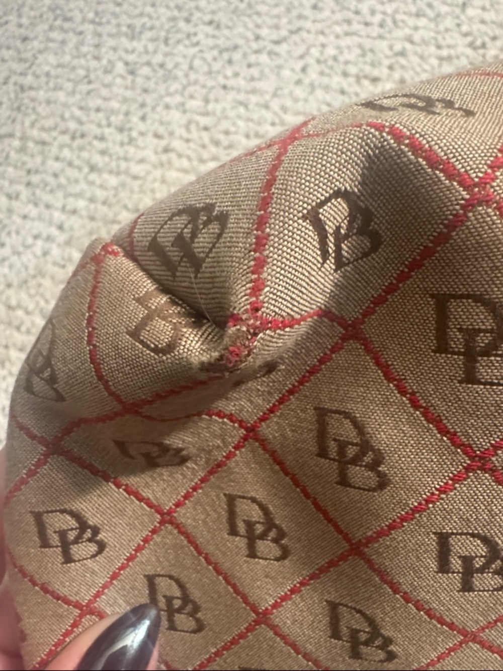Vintage Dooney & Bourke Hobo - Picture 5 of 9